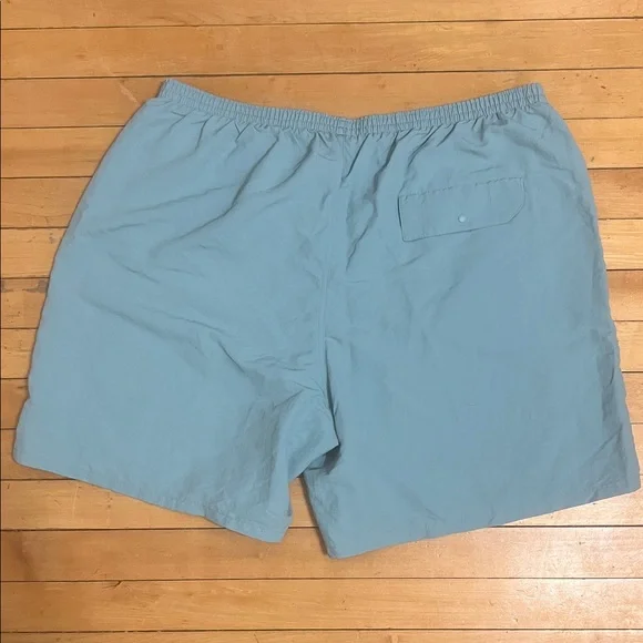 Patagonia Men's Light Blue Swim Trunks - Picture 2 of 5